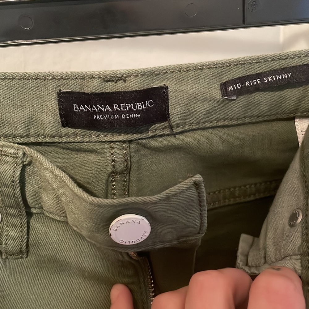 BANANA REPUBLIC premium denim collection, mid-rise skinny - Picture 6 of 8